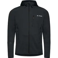 Vaude - Monviso Hooded Grid Fleece Jacket - Fleecevest L, zwart