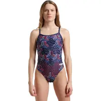 Arena Kikko Pro Challenge Back Badpak Dames - Marine | Maat: 38