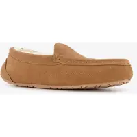 Hush puppies suède heren pantoffels cognac maat 42