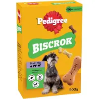 Pedigree 6x500g Biscrok in 3 Heerlijke Smaken Hondensnacks