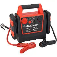 Equivera Jumpstarter voor Auto - Accu Booster - Acculader voor Auto - Starthulp voor Auto - Acculader - Auto Acculader - Accu Booster voor Auto - Nooit meer zonder lege accu!