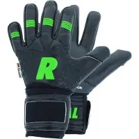 Real Duo Keepershandschoenen - Zwart / Fluo Groen | Maat: 9,5