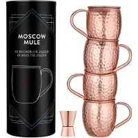 Navaris Luxe mokken set – koffie mokken set – beker – coffee mug set – duurzaam