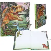 Dino World - Diary With Padlock ( 0413244 )
