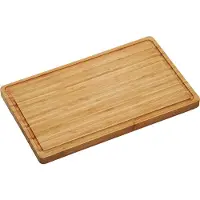 Kesper Bamboe houten snijplank - 3 cm dik - 27 x 45 cm - Keuken - Proffessional - Dikke snijplanken van hout