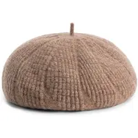 MGO Leisure Wear MGO Mabel Dames - Baret - Muts - Bruin