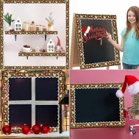 HGD Muursticker Kerstdecoratie kant - Kinderkamer - Jongenskamer - meisjeskamer - Muurdecoratie - Wandsticker - Sticker Voor Kinderen 7.5×180CM*4