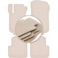 Premium beige matten voor: Mercedes R W251 / R251 minivan 2005-2013
