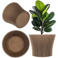 Kadax Estrela bloempot 17cm goud