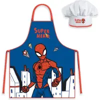 Marvel Spiderman Kinderschort + Kokmuts