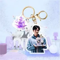 BTS 2023 10th Anniversary Plastic Keyring Acrylic Keychain RM [Sleutelhanger]