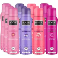 Vogue Parfum Deodorant - Grootverpakking - Adore / Reve exotique / Extravagant / Enjoy