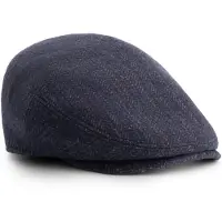 MGO Leisure Wear MGO Wem Heren - Flatcap - Wolmix - Navy
