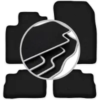 Premium CARLUX-SILVER automatten voor: Suzuki Kizashi sedan (2009-2014)
