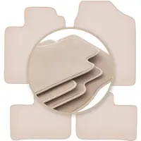 Premium beige matten voor: Daihatsu Cuore VI hatchback 2003-2007