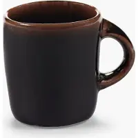 Serax Uncharted Out of Lines koffiekop 22cl zwart bruin (set van 2)