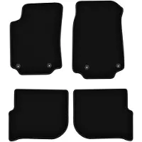 Basic zwarte veloursmatten voor: Audi 100 C3 sedan, avant (1983-1991)