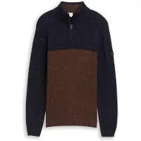 Tom Tailor Trui donkerblauw / zwart