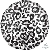 Amscan Folieballon Snow Leopard print 43 cm