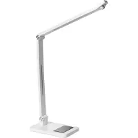 Beliani LEPUS - Bureaulamp LED - Wit - Synthetisch materiaal