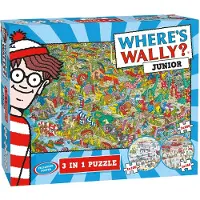 Plenty Gifts Puzzel Where's Wally 3 in 1