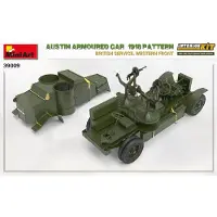 Mini art Austin Pantserwagen 1918 Patroon. Britse dienst. Westelijk Front . Interieur Kit