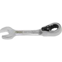 Bgs Ratelringsleutel kort omkeerbaar SW 14 mm