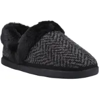 Toms Oslo Polyester Dames Zwarte Slippers