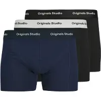 Jack & Jones Boxershorts 'JACVestebro' navy / nachtblauw / lichtgrijs / zwart