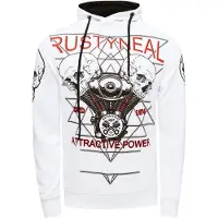 Rusty neal Sweatshirt rood / zwart / wit