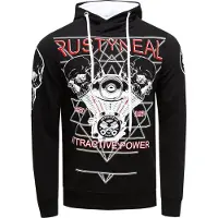 Rusty neal Sweatshirt rood / zwart / wit