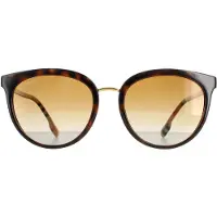 Burberry zonnebril BE4316 Willow 3854T5 Dark Havana Brown Gradiënt Polarisatie