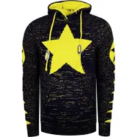 Rusty neal Grof gebreide hoodie