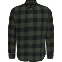 Only & Sons Overhemd donkergroen / zwart