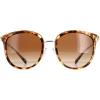 Michael Kors ronde dames jet set tortoise rookgradiënt Adrianna heldere mk1099b