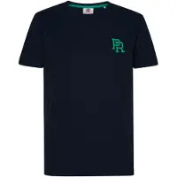 Petrol Industries - Heren Logo T-Shirt - Blauw