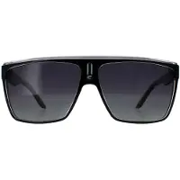Carrera 22 P56/WJ zwart wit grijs gradiënt gepolariseerde zonnebril