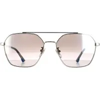 Police zonnebril SPL771 Vibe 2 579x Shiny Palladium Smoke Silver Mirror
