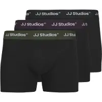 Jack & Jones Junior Onderbroek 'JACSOHO' olijfgroen / bordeaux / zwart
