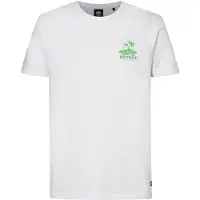 Petrol Industries Shirt groen / wit