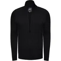 Rusty neal Gebreid vest zwart