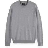 Scotch & soda Trui 'Core' lichtgrijs