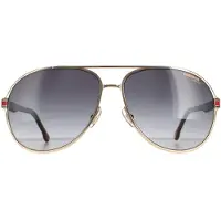Carrera Aviator unisex goud Havana donkergrijze gradiënt 1051/s