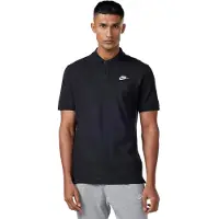 Nike Sportswear Club herenpoloshirt in zwart