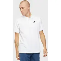 Nike Sportswear Club herenpoloshirt in wit
