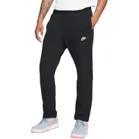 Nike Sportswear Club Fleece Openhem Joggers in Zwart