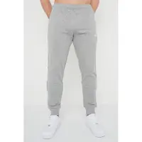 Nike Mens Repeat Taping Logo Fleece Cuffed Joggers in grijs