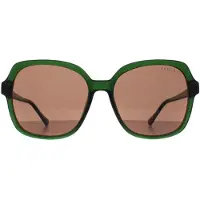 Radley Square Womens Transparant Donkergroen Bruin Phoenix 6505