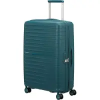 American Tourister Trolley donkergroen
