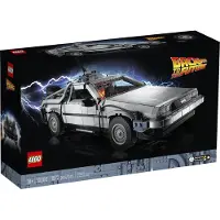 LEGO Icons Back To The Future Time Machine Delorean 10300 Construction Game Zilver Kinderen